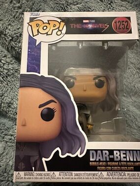 Funko Dar-Benn Pop! Vinyl Figure with Purple Hair